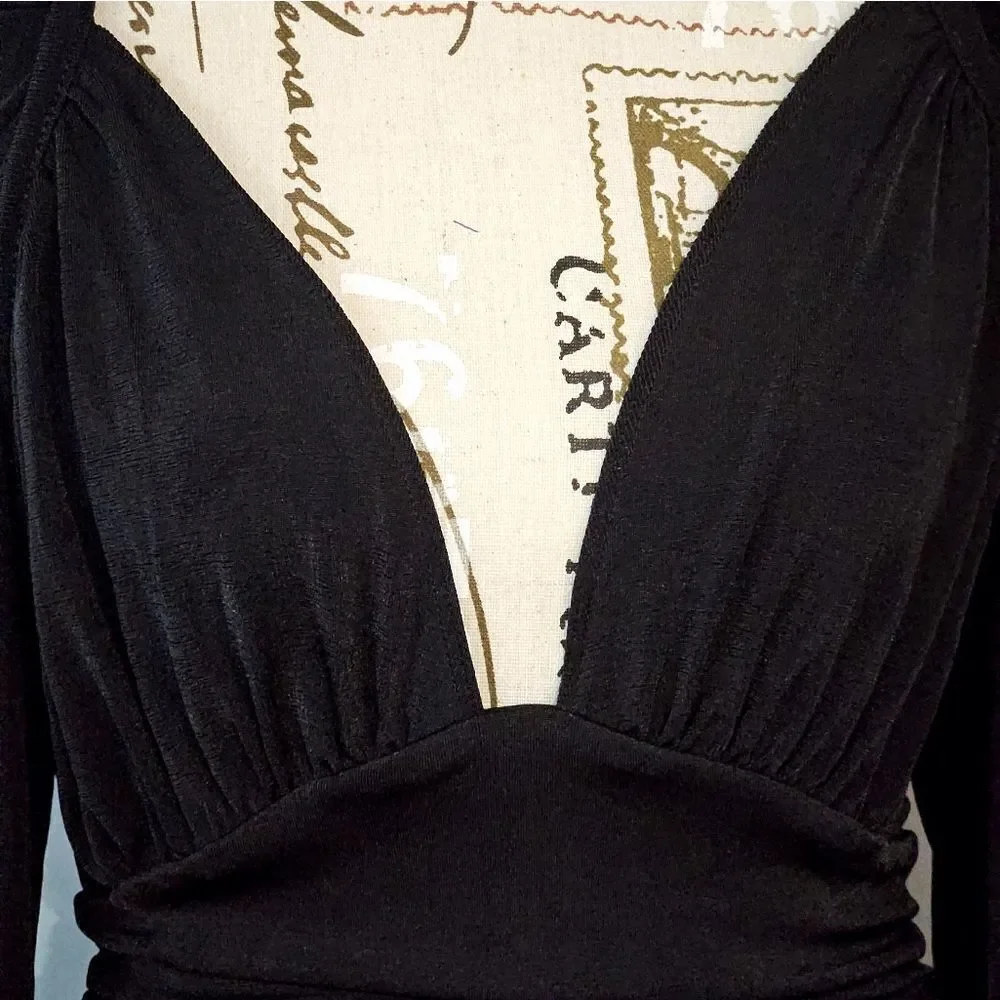 Free People intimately, bodysuit in black. NWT, Size M - Picture 3 of 9